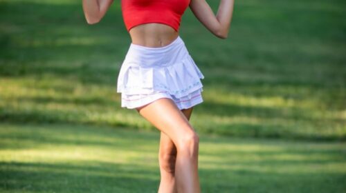 Paige spiranac Golf Fitness Model